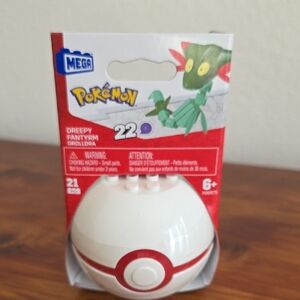 Mattel Mega Pokémon Dreepy Building Set - Red and White